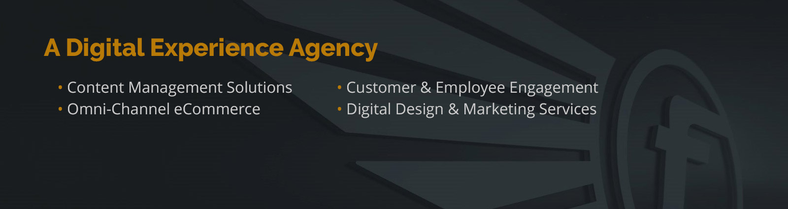 A Digital Experience Agency